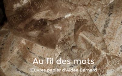 Catalogue d’exposition « Au fil des mots »